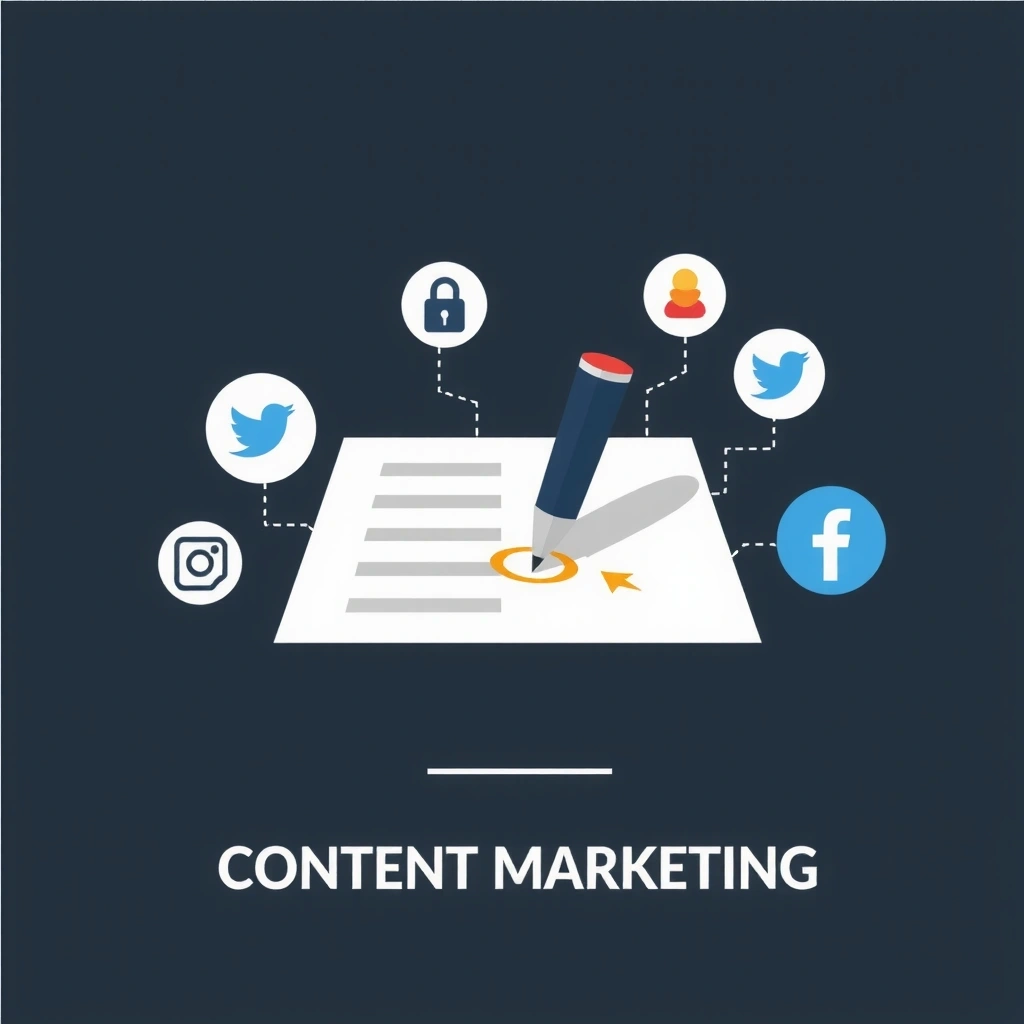 Content marketing icon