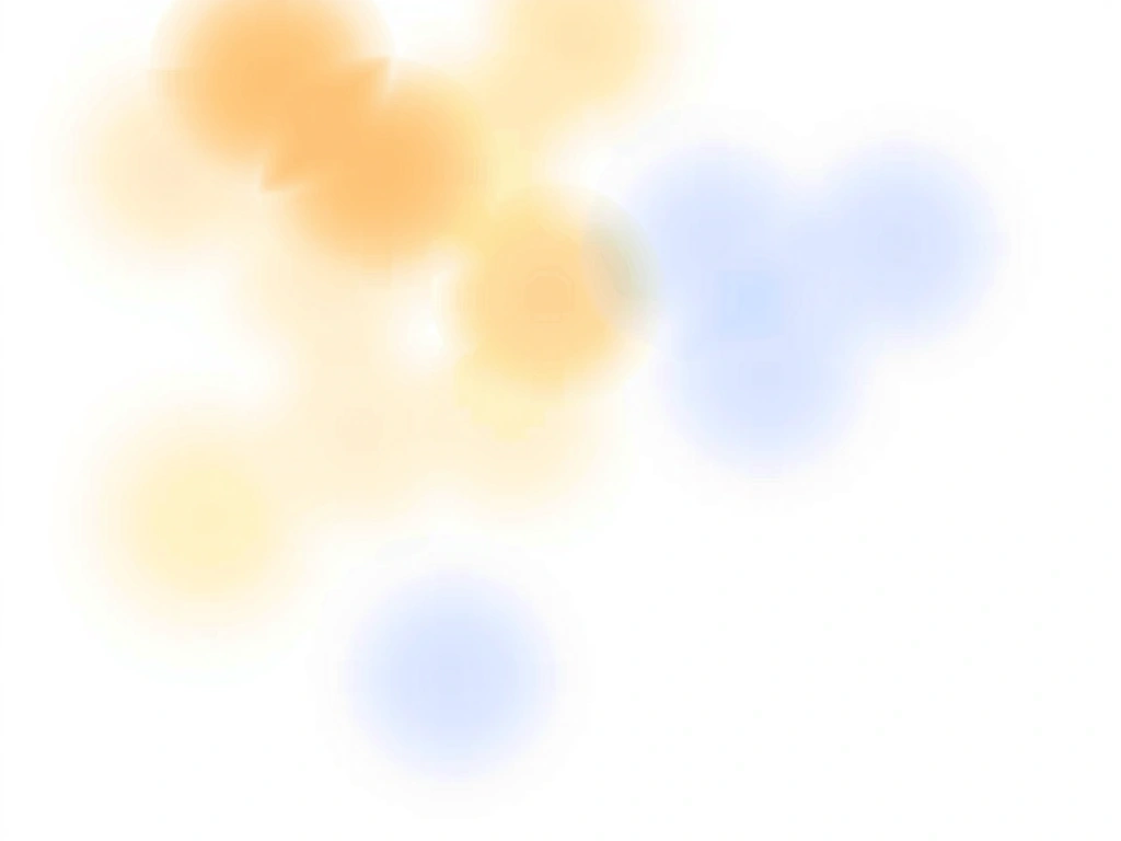 Heatmap showing user interaction on a webpage