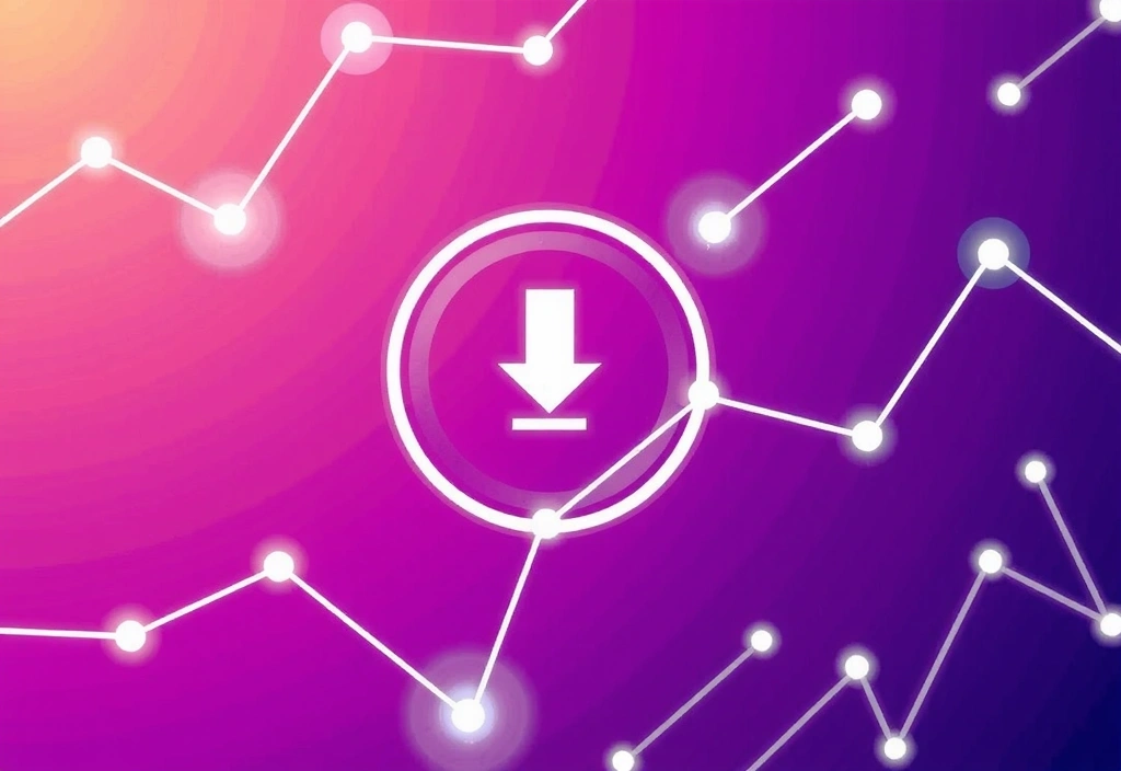 Dynamic visual illustrating market growth and digital transformation in the B2B tech sector.